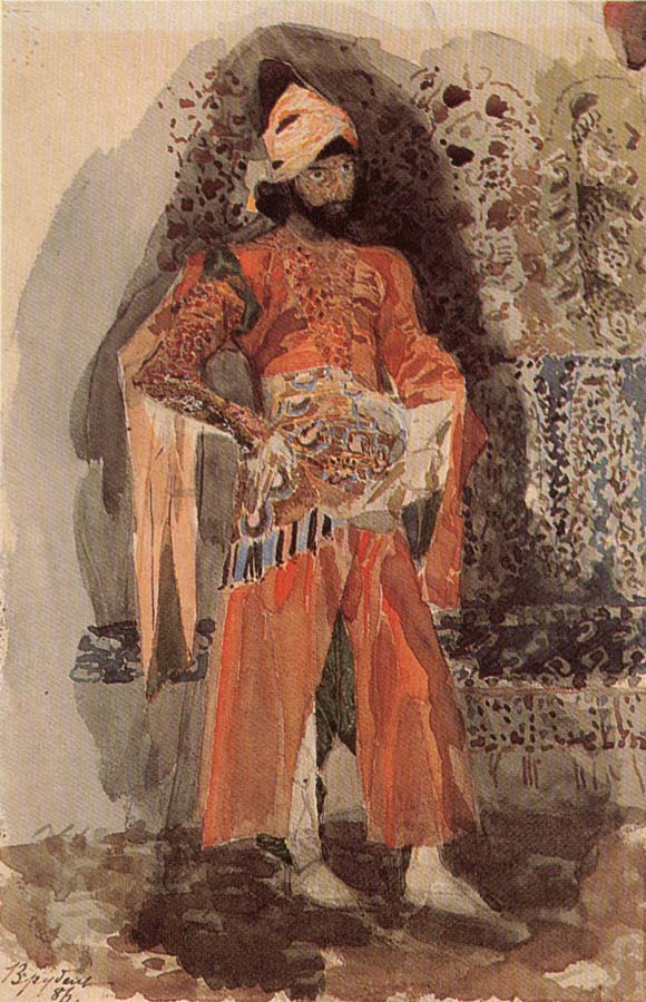 Mikhail Vrubel A Perslan Prince